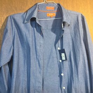 Faconnable Jeans shirt woman’s top size large